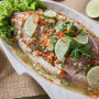 Steamed Fish With Lime and Garlic Recipe
