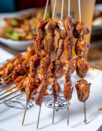 Grilled Chicken Heart ( 6 Sticks )