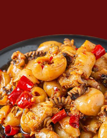 Stir-Fry Baby Cuttlefish