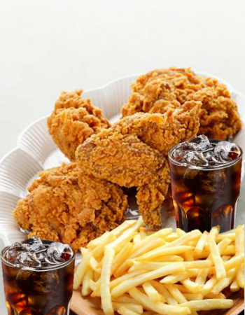 Crispy Fried Chicken Combo ( 2Cola )