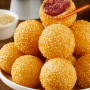 Crispy Sesame Ball ( Red Bean Paste )